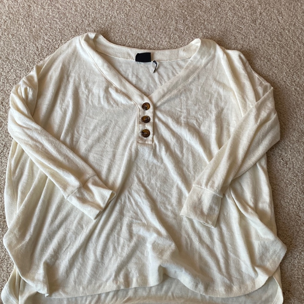 urban outfitters oversize henley top